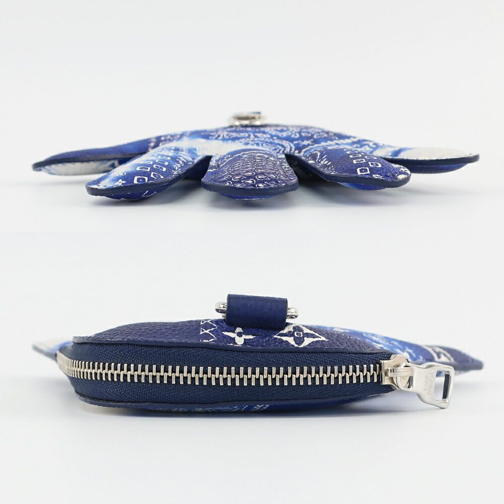 Louis Vuitton High Five Pouch Key Ring Monogram Bandana — view 5