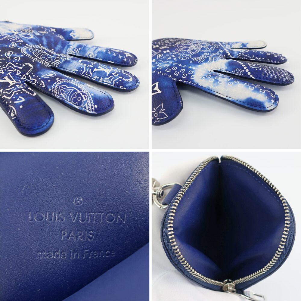 Louis Vuitton High Five Pouch Key Ring Monogram Bandana — view 9