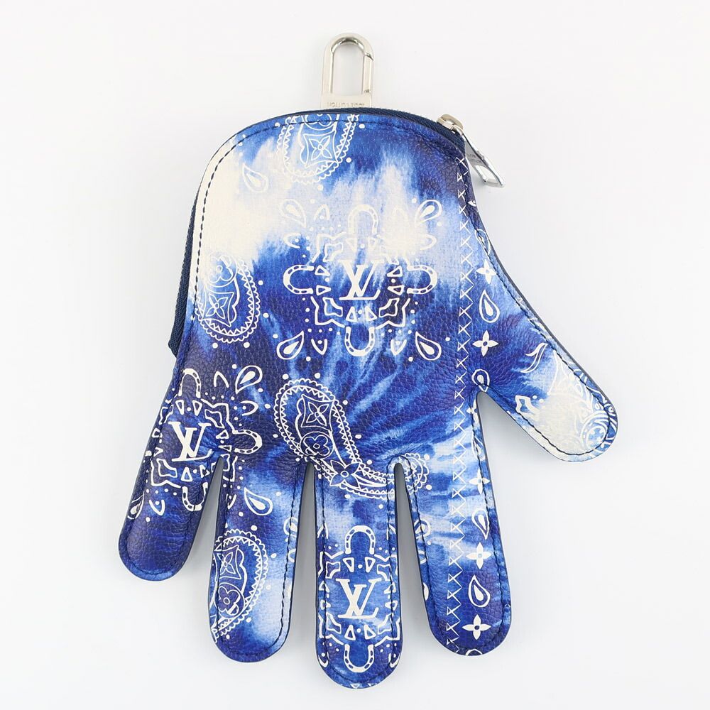 Louis Vuitton High Five Pouch Key Ring Monogram Bandana — view 3