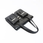 Chanel Shoulder Bag Leather 2.55 Caviar — view 9