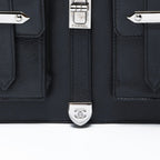 Chanel Shoulder Bag Leather 2.55 Caviar — view 8