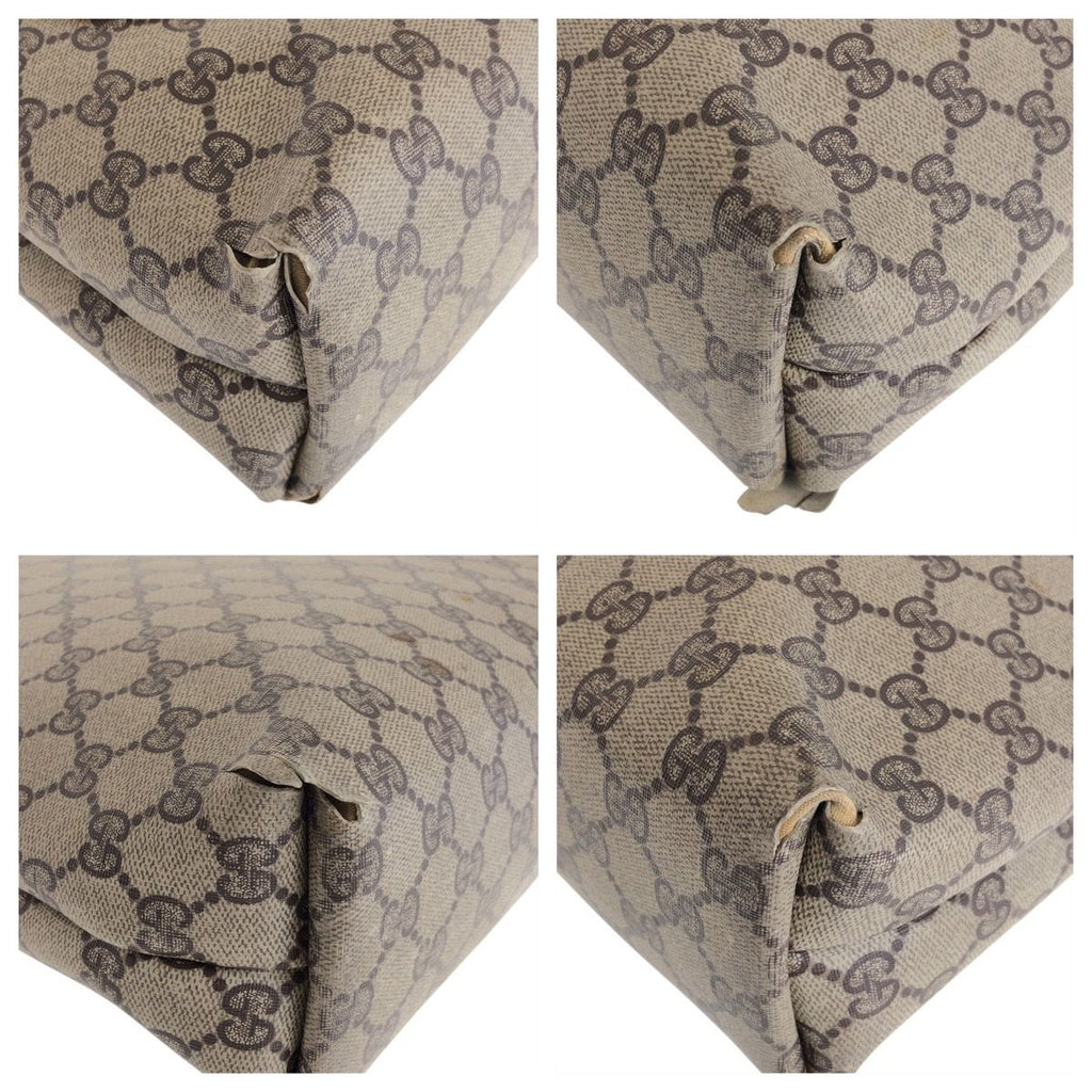 Gucci Vintage Sherry Line GG Supreme Canvas 20 001 Tote Shoulder Bag — view 4