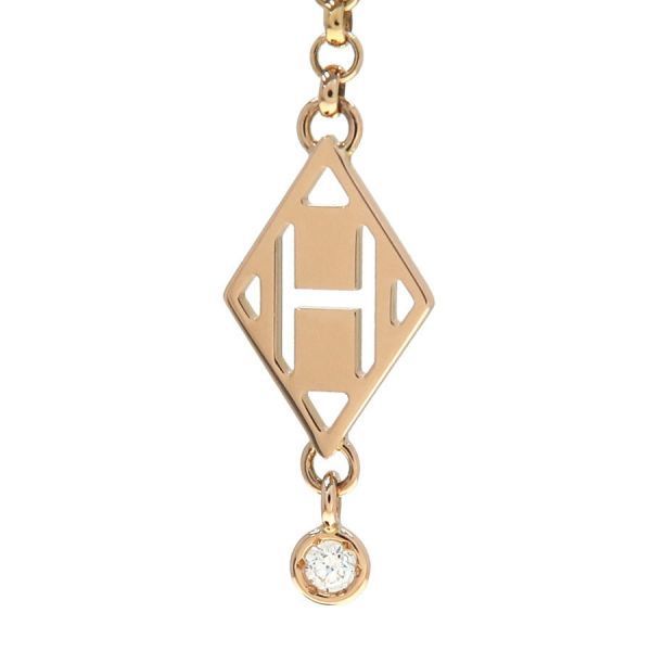Hermes Gambard Earrings Diamond — view 4