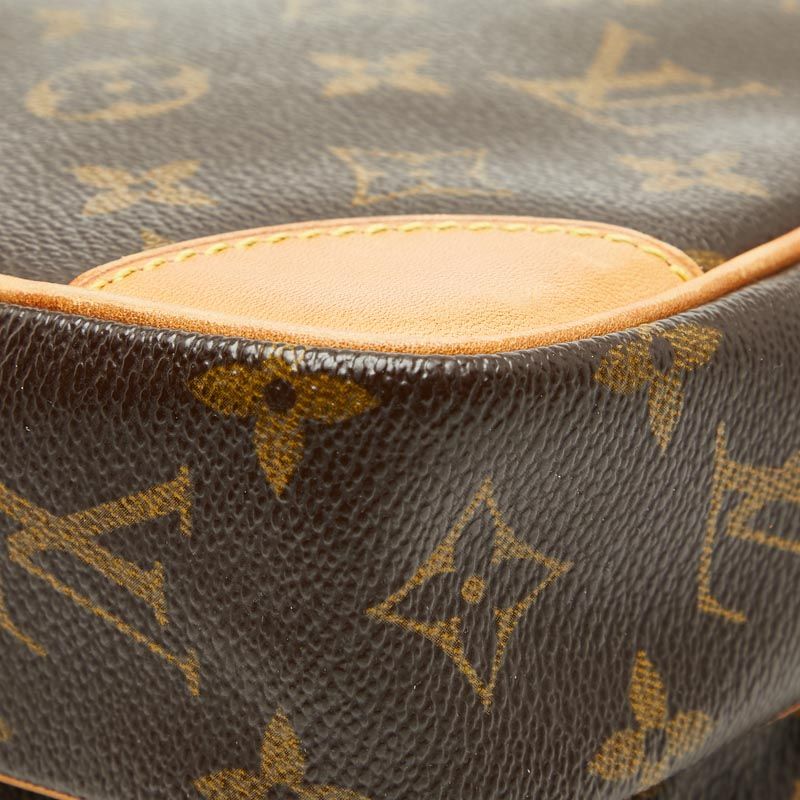 Louis Vuitton Monogram Amazon Crossbody Shoulder Bag Brown Leather — view 9