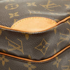 Louis Vuitton Monogram Amazon Crossbody Shoulder Bag Brown Leather — view 7