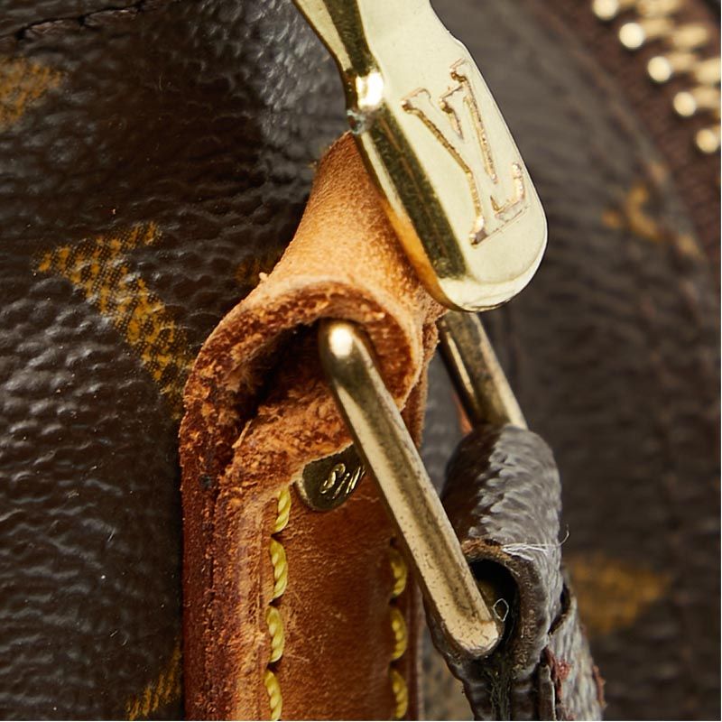Louis Vuitton Monogram Amazon Crossbody Shoulder Bag Brown Leather — view 6