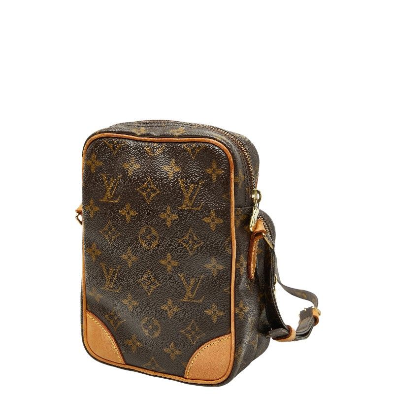 Louis Vuitton Monogram Amazon Crossbody Shoulder Bag Brown Leather — view 2