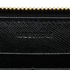 Prada Zip Around Wallet Black — view 9