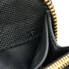Prada Zip Around Wallet Black — view 8