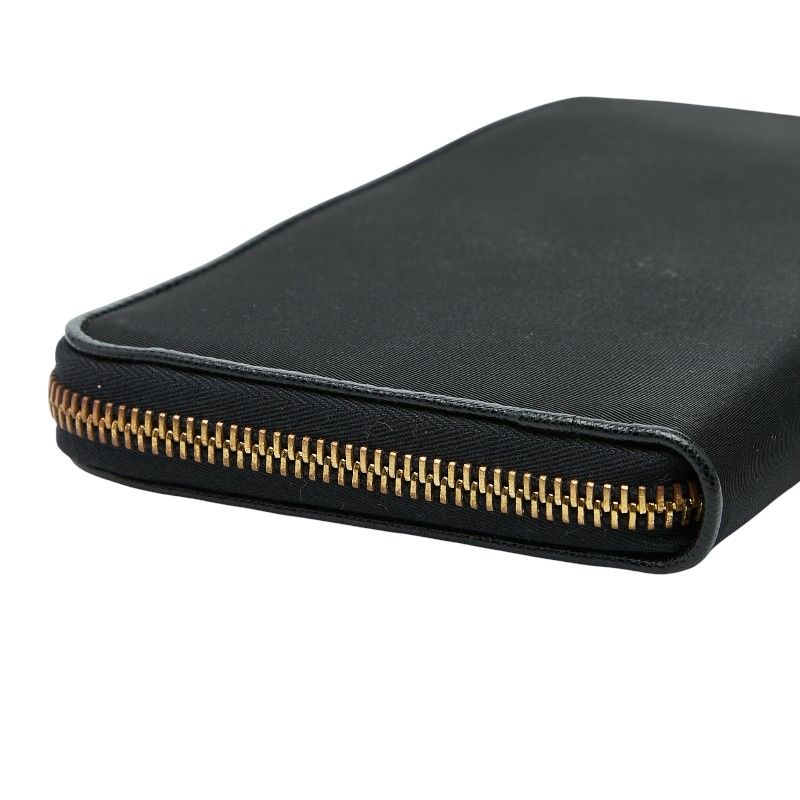 Prada Zip Around Wallet Black — view 5