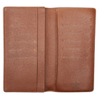 Louis Vuitton Monogram Card Holder Cles Billfold Wallet Brown — view 8