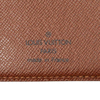 Louis Vuitton Monogram Card Holder Cles Billfold Wallet Brown — view 9