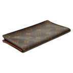 Louis Vuitton Monogram Card Holder Cles Billfold Wallet Brown — view 5