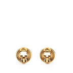 Chanel CC Logo Round Gold Plated — view 2