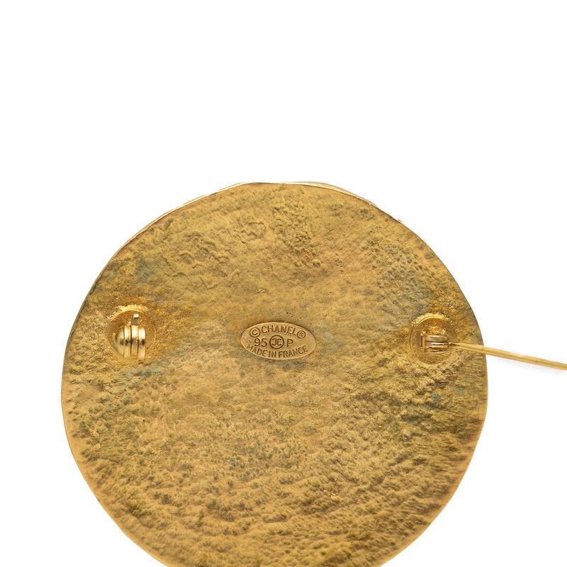 Chanel CC Logo Gold Plated — view 3