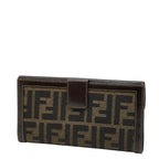 Fendi Zucca 088 Brown Canvas Leather — view 2