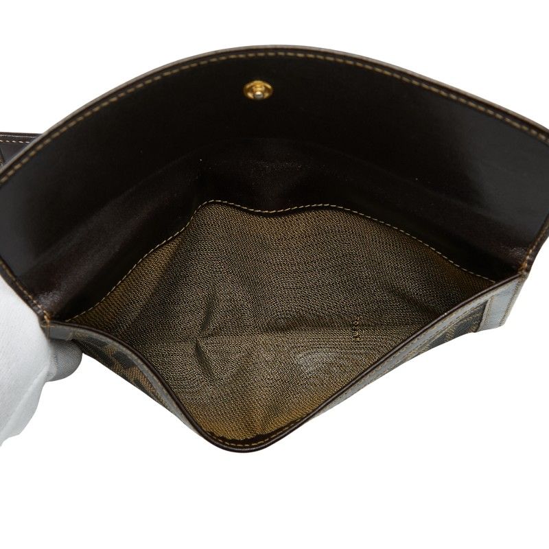 Fendi Zucca 088 Brown Canvas Leather — view 7