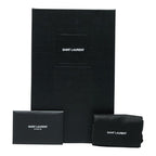 Saint Laurent Cassandra Stitch Khaki Leather — view 9