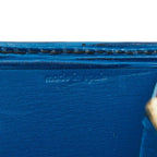 Louis Vuitton Epi Pochette Porte Monet Cles Toledo Blue Leather — view 9