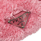Prada Scrunchie Hair Pink Fur — view 4