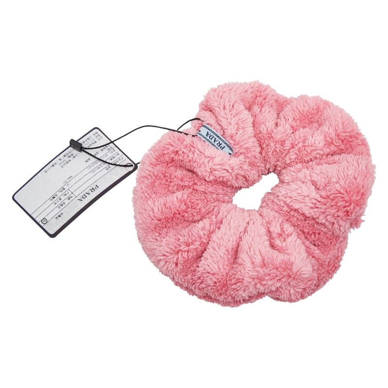 Prada Scrunchie Hair Pink Fur — view 2