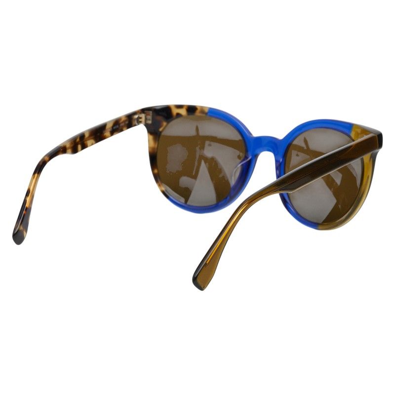 Fendi S Brown Blue Plastic — view 2
