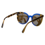 Fendi S Brown Blue Plastic — view 2