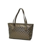 Gucci GG Supreme Tote Gold Leather — view 2