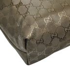 Gucci GG Supreme Tote Gold Leather — view 7