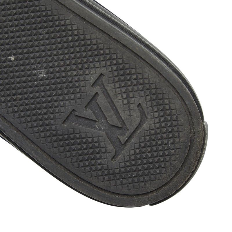 Louis Vuitton Monogram Stella Line High Cut Sneakers Black — view 6