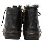 Louis Vuitton Monogram Stella Line High Cut Sneakers Black — view 2