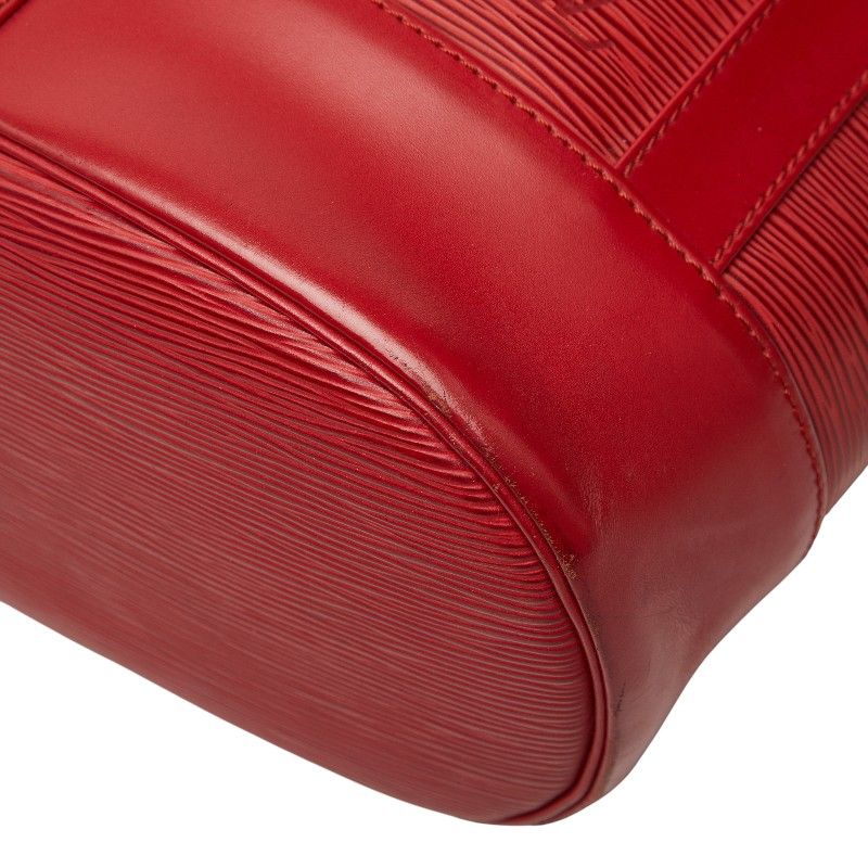 Louis Vuitton Epi Randonnee PM Castilian Red Leather — view 4