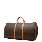Louis Vuitton Monogram Keepall Bandouliere 60 Boston Bag 2-Way — view 2
