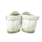 Dior Trotter Loafers Driving Shoes Leather White 35.5 — view 3