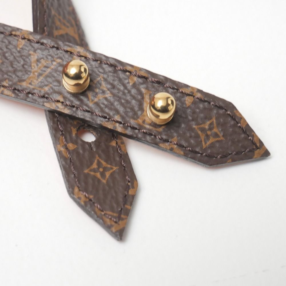 Louis Vuitton Essential Bracelet 17 Monogram Signature Calf Leather — view 9