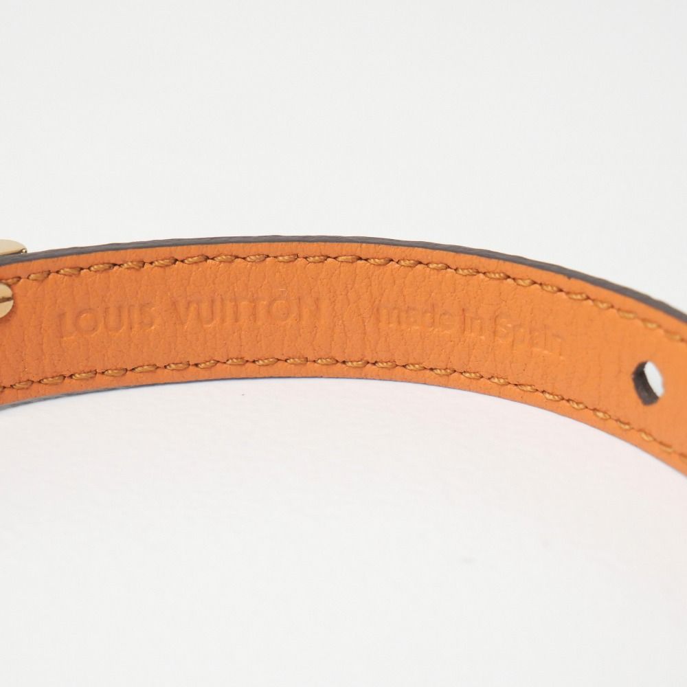 Louis Vuitton Essential Bracelet 17 Monogram Signature Calf Leather — view 8