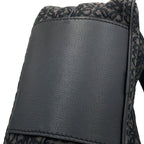 Loewe Shoulder Bag Repeat Anagram Mini Pochette Canvas Chaco Le Grey-black — view 6