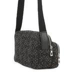 Loewe Shoulder Bag Repeat Anagram Mini Pochette Canvas Chaco Le Grey-black — view 2