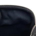 Loewe Shoulder Bag Repeat Anagram Mini Pochette Canvas Chaco Le Grey-black — view 8