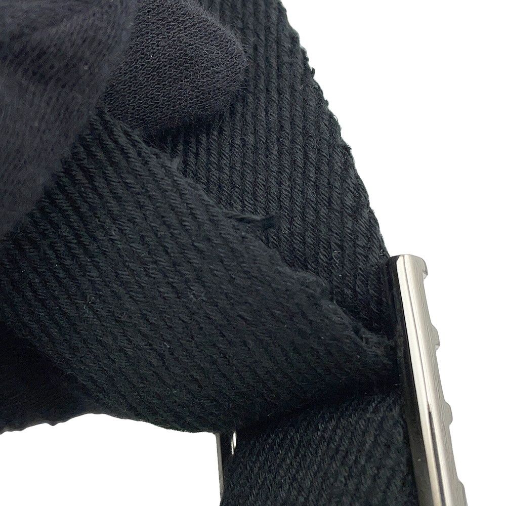 Loewe Shoulder Bag Repeat Anagram Mini Pochette Canvas Chaco Le Grey-black — view 9