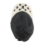 Louis Vuitton Cap Sharering Lamb Leather Mouton M Hat Noir Black — view 4