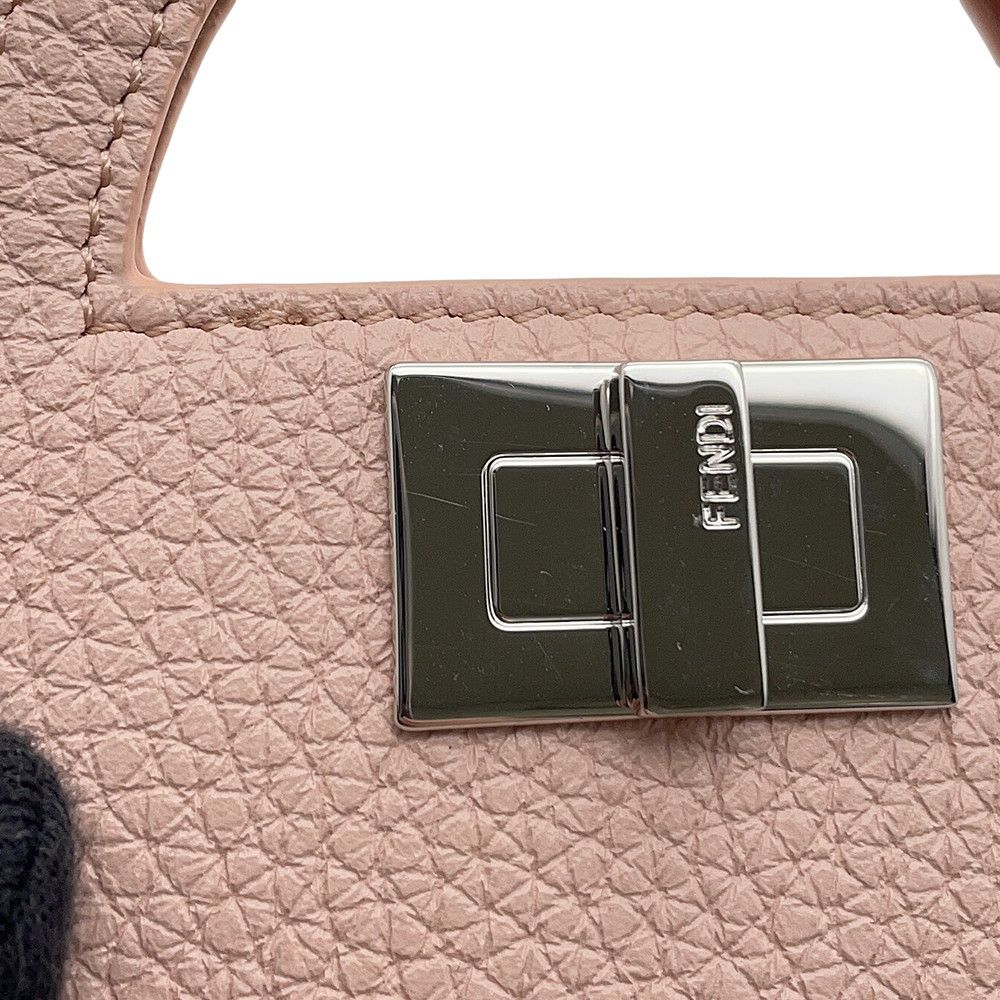 Fendi Card Case Peekaboo Selleria Calf Leather — view 6