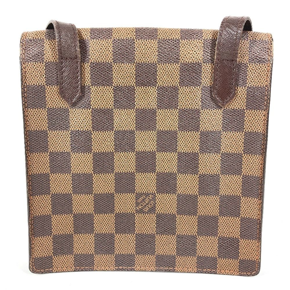 Louis Vuitton Shoulder Bag Pimlico Damier Canvas Ebene Brown — view 2