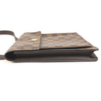 Louis Vuitton Shoulder Bag Pimlico Damier Canvas Ebene Brown — view 4