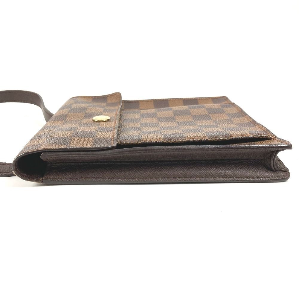 Louis Vuitton Shoulder Bag Pimlico Damier Canvas Ebene Brown — view 4