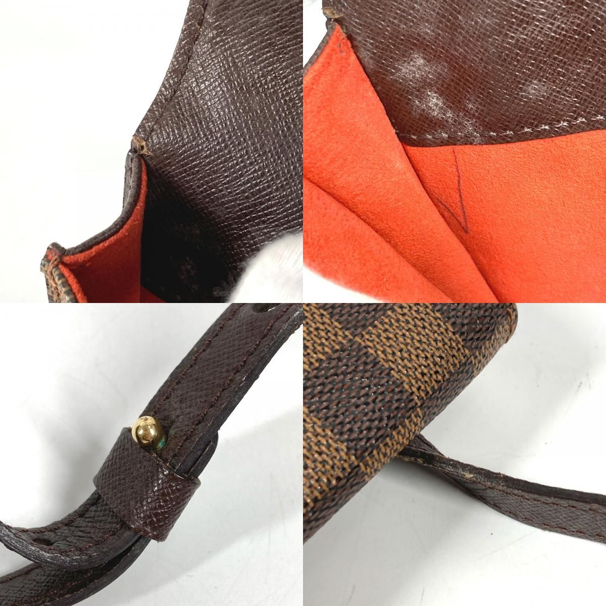 Louis Vuitton Shoulder Bag Pimlico Damier Canvas Ebene Brown — view 9