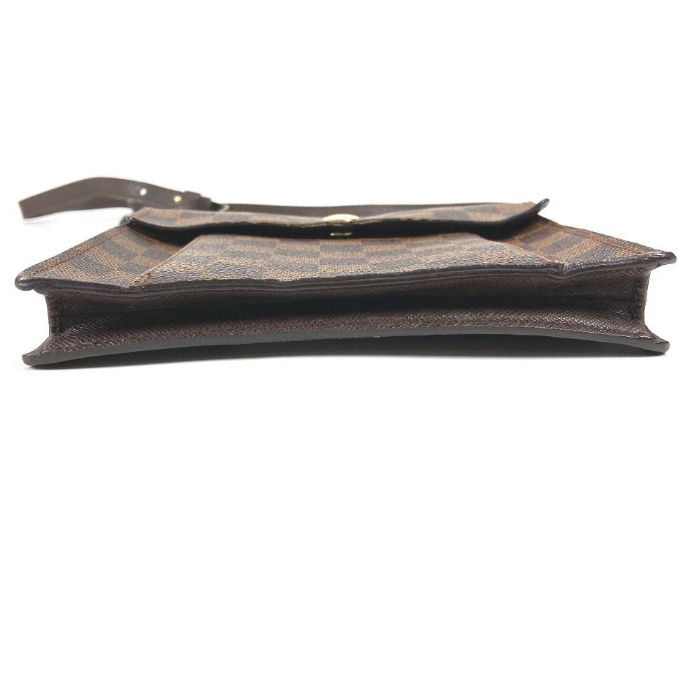 Louis Vuitton Shoulder Bag Pimlico Damier Canvas Ebene Brown — view 5