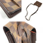 Louis Vuitton Shoulder Bag Pimlico Damier Canvas Ebene Brown — view 7