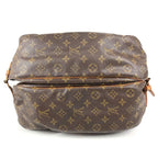 Louis Vuitton Shoulder Bag Saumur 35 Monogram Canvas Brown — view 3