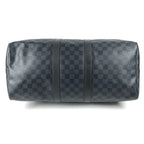 Louis Vuitton Boston Bag Keepall Bandouliere 45 Damier Ecobalt Canvas — view 5